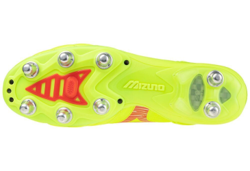 MIZUNO MORELIA NEO IV ? ELITE SI / Safety Yellow/Fiery Coral 2/Safety Yellow /