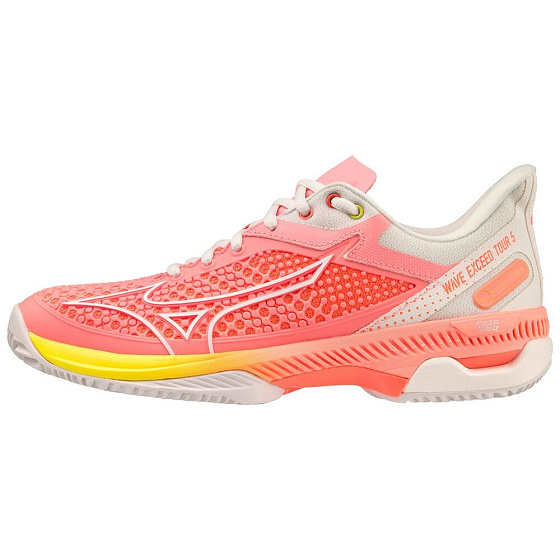 MIZUNO WAVE EXCEED TOUR 5CC / CndyCrl/SnwWht/NeonFlame
