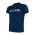 SENSOR COOLMAX TECH MOUNTAINS LIMITED men's T-shirt kr.sleeve deep blue Size:
