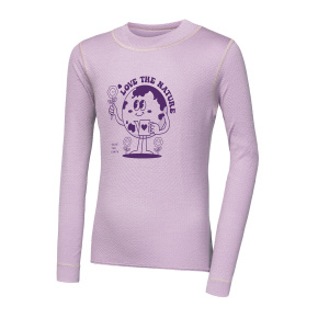 SENSOR MERINO DF PLANET children's long-sleeve shirt.sleeve mystic violet size SENSOR MERINO DF PLANET children's long-sleeve shirt.sleeve mystic violet size
