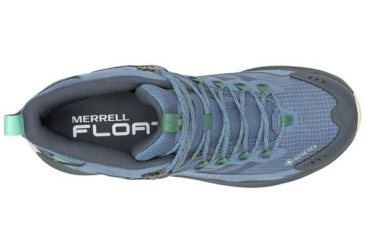 shoes merrell J037511 MOAB SPEED 2 MID GTX steel blue