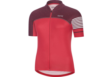 GORE C5 Women Jersey-hibiscus pink/chestnut red