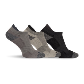 merrell socks MEA33506T3B2 CHARH WOOL EVERYDAY TAB (3 packs) charcoal heather