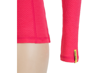SENSOR MERINO DF women's shirt long.magenta sleeve Size: