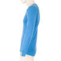 SENSOR MERINO ACTIVE men's shirt long.sleeve blue Size: