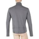 SENSOR MERINO UPPER men's sweatshirt full zip grey Size: