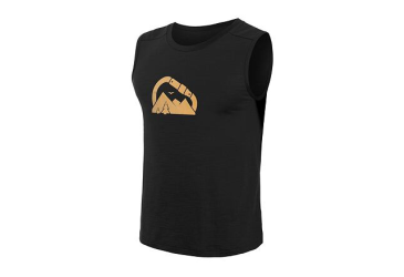 SENSOR MERINO AIR SUMMIT men's sleeveless shirt black Size:
