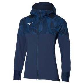 MIZUNO Paris Athlete Hooded Jacket / Pageant Blue /