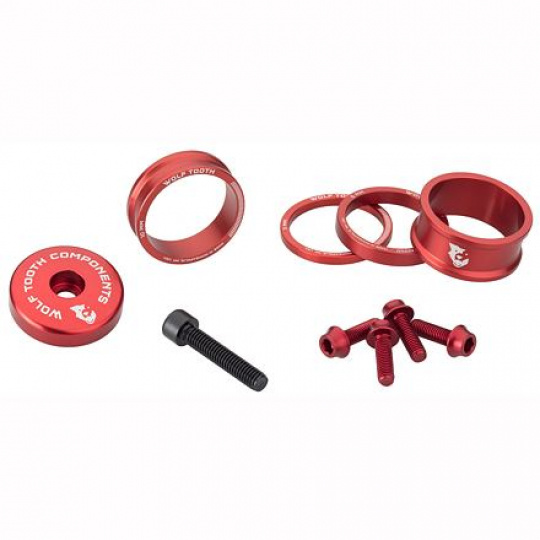 WOLF TOOTH set ANODIZED COLOR KIT red