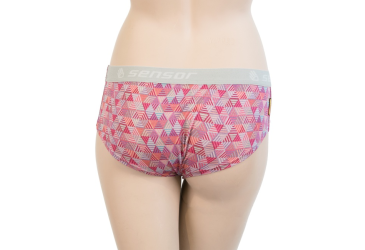 SENSOR MERINO IMPRESS ladies panties lilla/pattern Size: