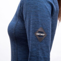 SENSOR MERINO BOLD women's long-sleeve shirtcool blue sleeve size