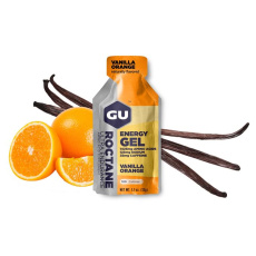 GU Roctane Energy Gel 32 g Vanilla/Orange 1 BAG (pack of 24) EXP 10/24