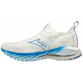 MIZUNO WAVE NEO WIND / White / 8401 C / Peace Blue /