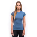 SENSOR MERINO AIR women's T-shirt kr.sleeve riviera blue Size: