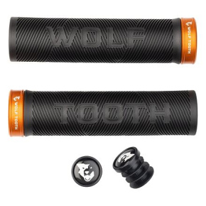 WOLF TOOTH grips ECHO black/orange