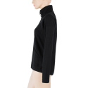SENSOR MERINO UPPER women's sweatshirt full zip black Size: