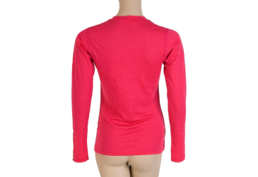 SENSOR MERINO ACTIVE women's T-shirt long.magenta sleeve Size: