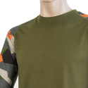 SENSOR MERINO IMPRESS men's shirt long.safari/camo sleeve Size: