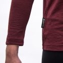 SENSOR MERINO AIR traveller women's long sleeve shirtsleeve port red size