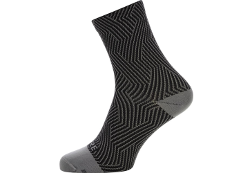 GORE C3 Optiline Mid Socks-graphite grey/black