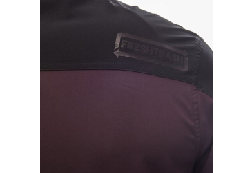 FT MEN'S RIDER LONG SLEEVE SHIRT WINE RED/BLACK Size: