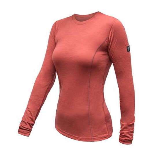SENSOR MERINO ACTIVE women's T-shirt long.terracotta sleeve Size: XL