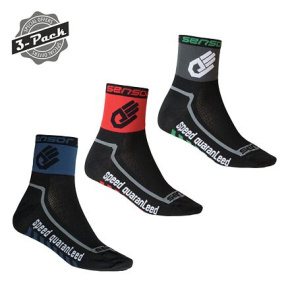 SENSOR PANTS 3-PACK RACE LITE HAND black/red/darkblue Size: 6/8