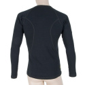 SENSOR MERINO DF men's shirt long.sleeve black Size: