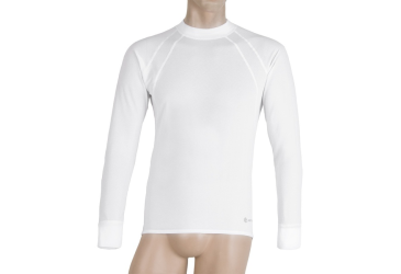 SENSOR COOLMAX AIR men's long sleeve shirt.sleeve white Size: