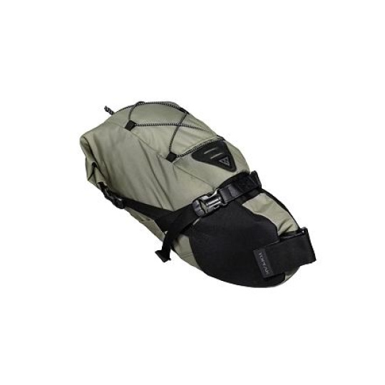 TOPEAK bikepacking BACKLOADER, rollable saddlebag 10l green