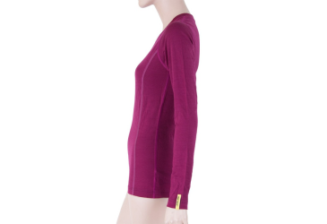 SENSOR MERINO ACTIVE women's T-shirt long.lilla sleeve Size: