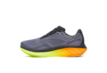 men's shoes Saucony S21000-99 RIDE 18 shadow/vizi