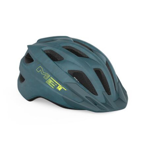 MET helmet CRACKERJACK petrol blue -52/57