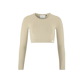 W Top CRAFT Collective Rib Cropped LS W Top CRAFT Collective Rib Cropped LS
