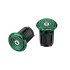 CICLOVATION bar end plugs Lock-In Vortex Power Wave green