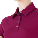 SENSOR MERINO ACTIVE POLO women's T-shirt kr.lilla sleeve Size: