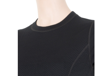 SENSOR MERINO DF women's T-shirt kr.sleeve black Size: