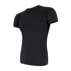 SENSOR MERINO AIR men's T-shirt kr.sleeve black Size: