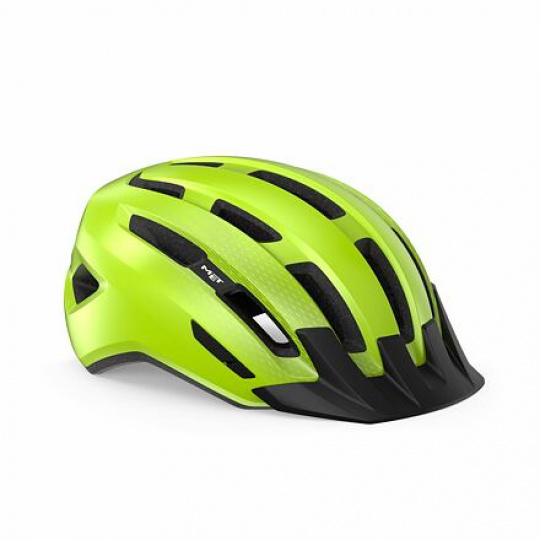 MET helmet DOWNTOWN MIPS reflex yellow -52/58