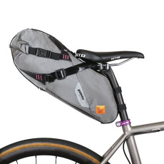 WOHO saddlebag X-TOURING DRY BAG Honeycomb Iron grey M