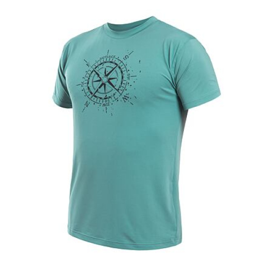 SENSOR COOLMAX TECH COMPASS men's T-shirt kr.sleeve mint Size:
