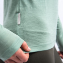 SENSOR MERINO AIR SAY YES women's long-sleeve shirt.sleeve basil green size