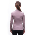 SENSOR MERINO DF women's long-sleeve shirtsleeve zipper mystic violet size