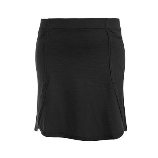 SENSOR MERINO ACTIVE ladies skirt black Size: