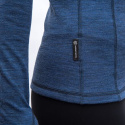 SENSOR MERINO BOLD women's long-sleeve shirtcool blue sleeve size