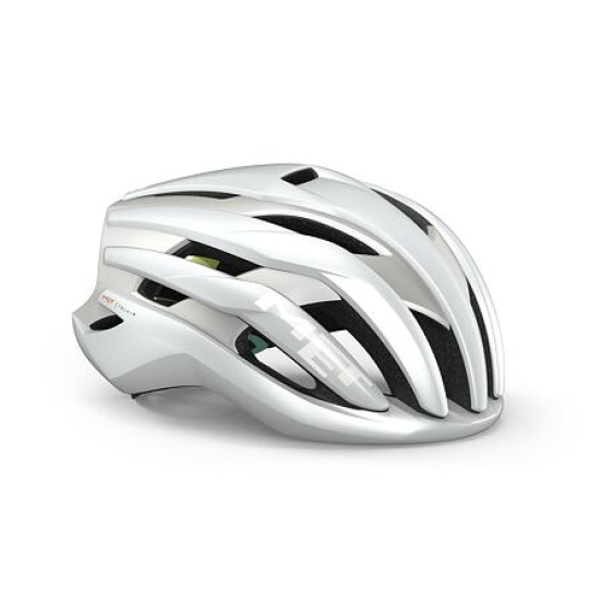 MET Helmet TRENTA MIPS undyed white lime Limited -56/58