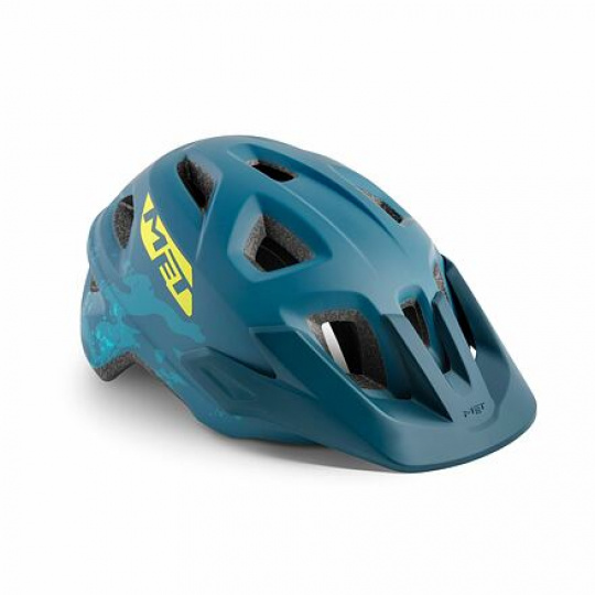 MET helmet ELDAR MIPS camo petrol blue -52/57