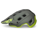 MET helmet TERRANOVA grey/lime -58/61