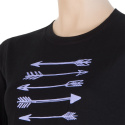 SENSOR MERINO ACTIVE PT ARROWS women's T-shirt long.sleeve black Size: