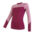 SENSOR MERINO IMPRESS women's shirt long.lilla/pattern sleeve Size: